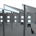 DIALux Simulation einer Werkhalle in Wernigerode