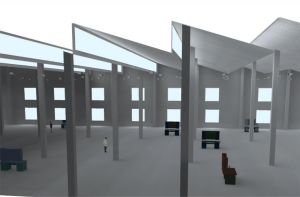 DIALux Simulation einer Werkhalle in Wernigerode