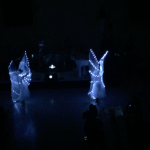 Eventbeleuchtung Schlafkongress - Tänzerinnen